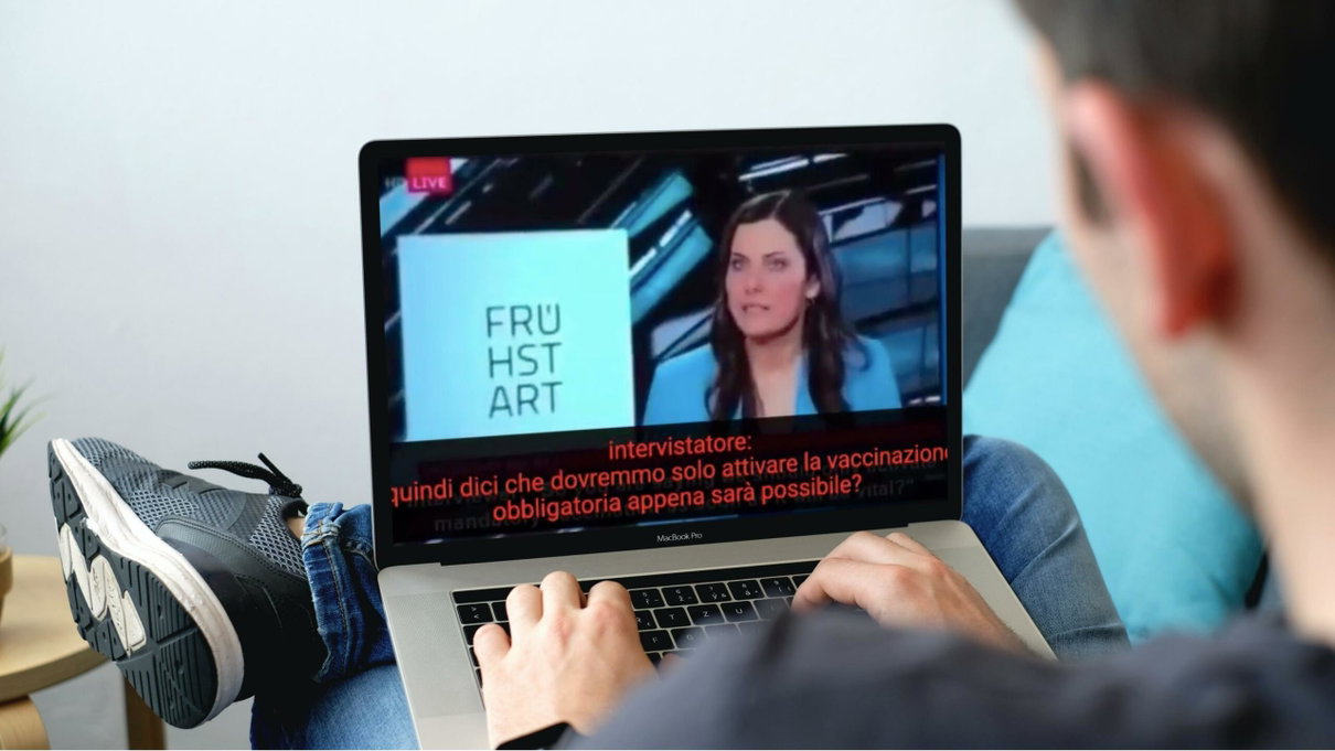 La bufala della giornalista tedesca che si è sentita male in diretta per colpa del vaccino article-post
