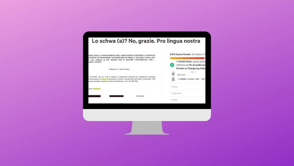 Perché la petizione online contro lo schwa non ha alcun senso