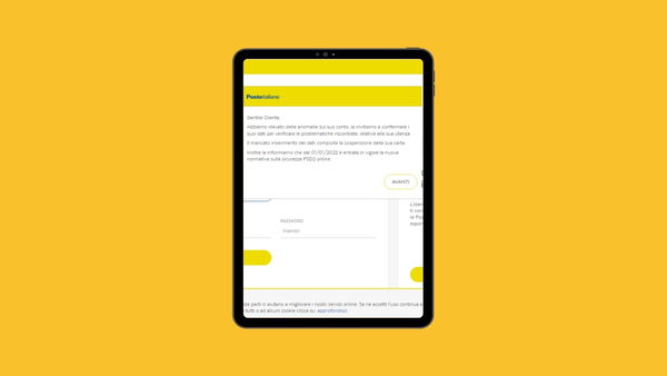 Massima attenzione all’sms truffa targato PosteInfo che sta girando