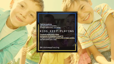 Kids keep playing: come far tornare i bimbi rifugiati ucraini a sorridere con un tag article-post