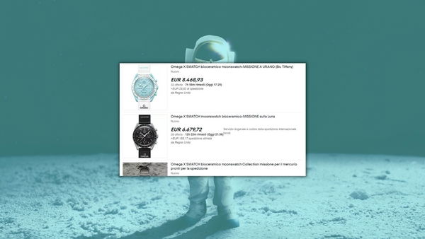 Quanto è arrivato a costare il Bioceramic MoonSwatch su eBay?