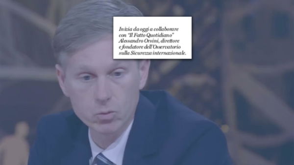 Da oggi Orsini inizia a collaborare con il Fatto Quotidiano
