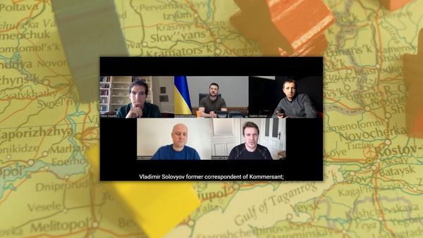 Intervista dei media russi a Zelensky censurata: «Non abbiamo paura, abbiamo delle leggi in vigore»