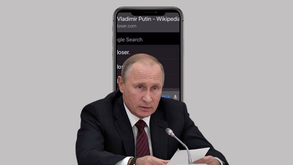 Perché se digiti “loser.com” finisci sulla pagina Wikipedia di Vladimir Putin