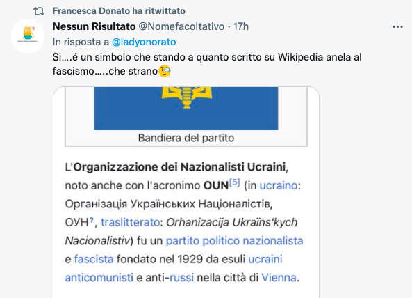 retweet francesca donato