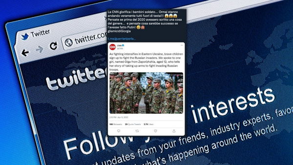Quelli che credono che la CNN abbia esaltato i “bambini soldato” ucraini
