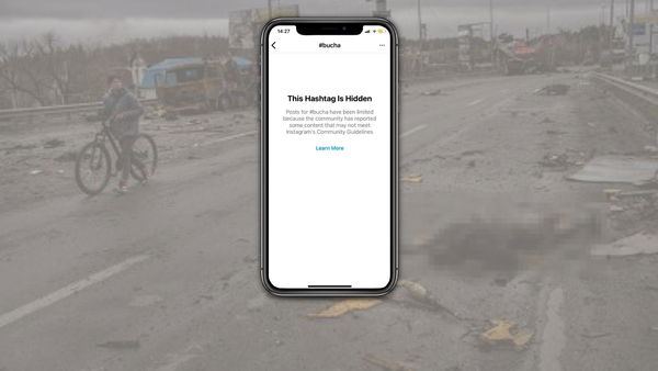 Perché Facebook e Instagram hanno bloccato per alcune ore gli hashtag su Bucha