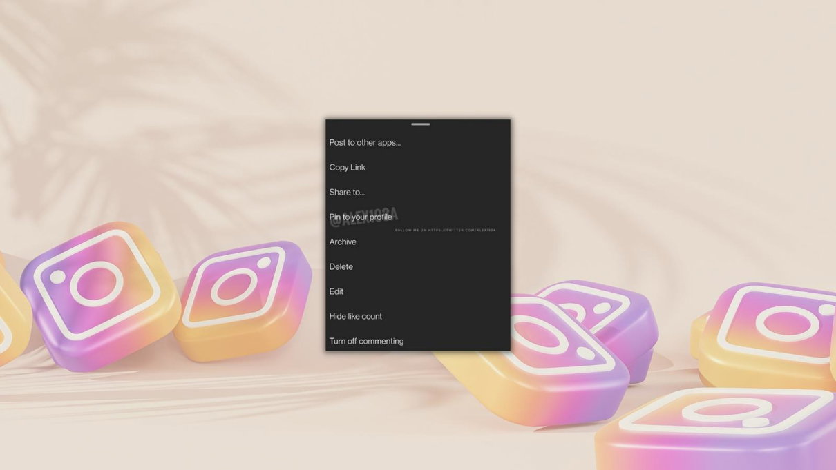 Instagram sta testando una nuova funzionalità che ti consente di pinnare post sul tuo profilo article-post
