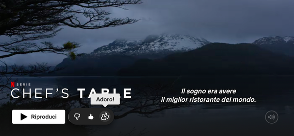 Netflix lancia il “super mi piace”: un pulsante con doppio pollice in su