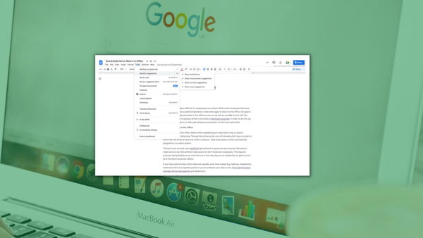 Google Docs inizierà a spingere alcuni utenti a scrivere in modo meno stupido