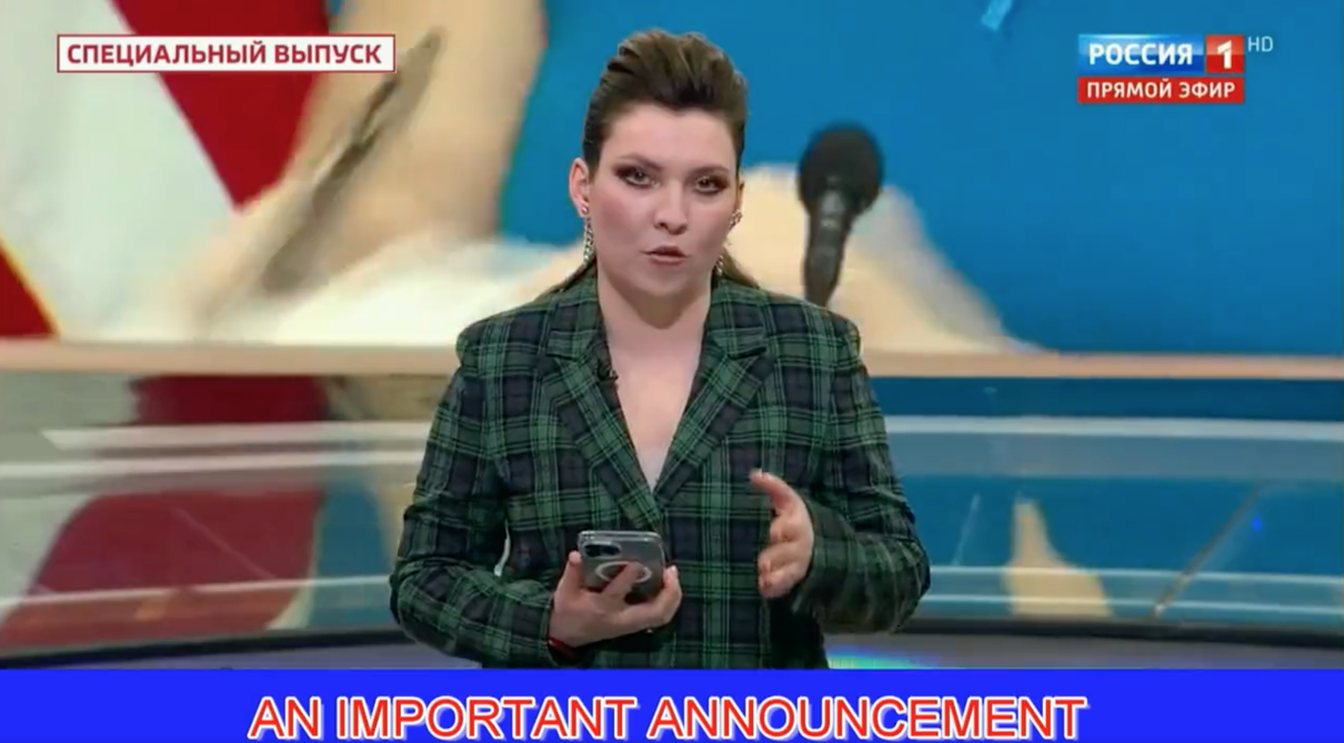 La propaganda della tv russa che dice che l’affondamento del Moskva è un “casus belli” article-post