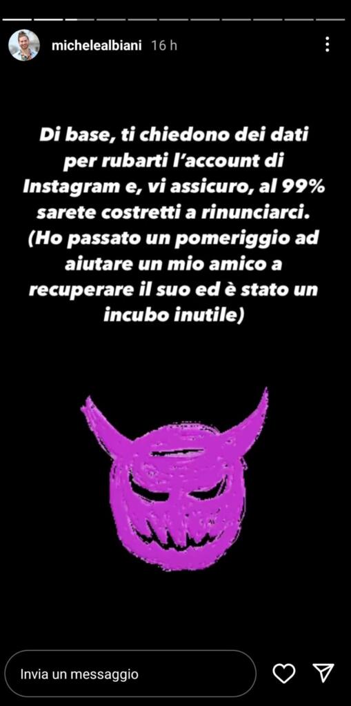 furto account instagram 