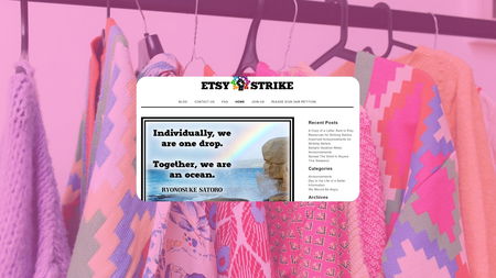 Sciopero Etsy, venditori online incrociano le braccia contro l’aumento delle commissioni article-post