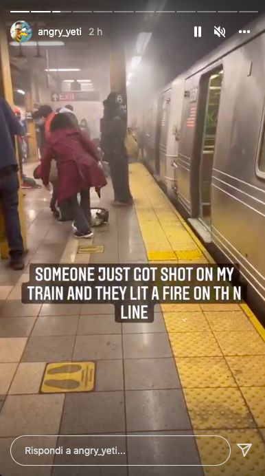 sparatoria a brooklyn