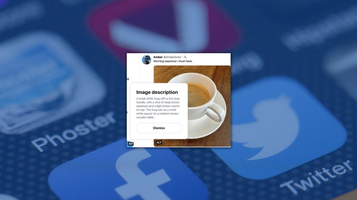 Le nuove funzionalità di testo alternativo di Twitter article-post
