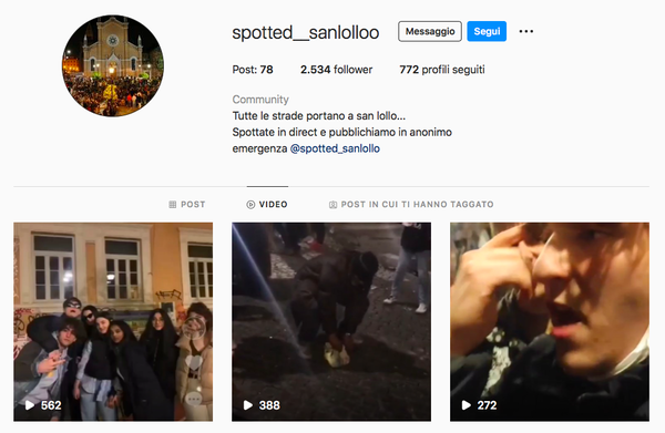 Video shock girato a San Lorenzo: account Instagram utilizzato per condividere scene di degrado
