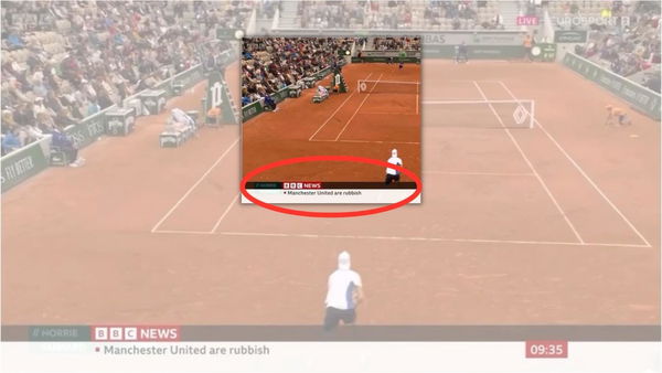 Le scuse della BBC per aver mandato in onda il ticker «Il Manchester United è spazzatura»