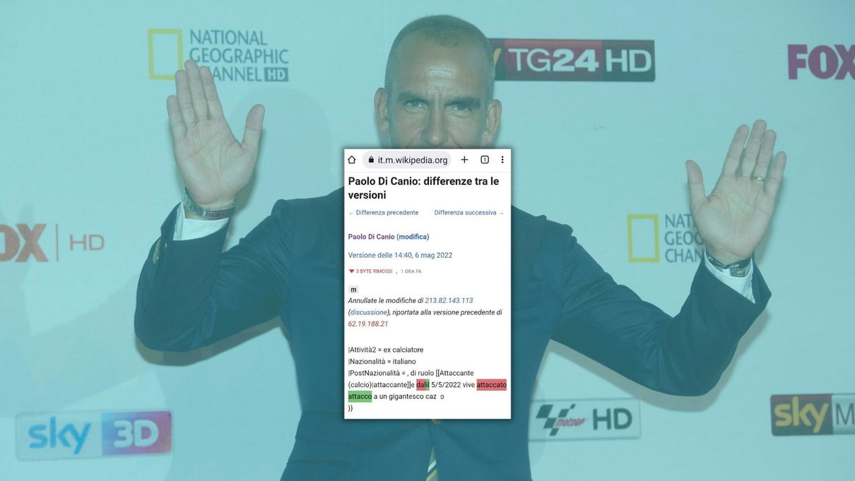 Lo strano caso della pagina Wikipedia di Paolo Di Canio article-post