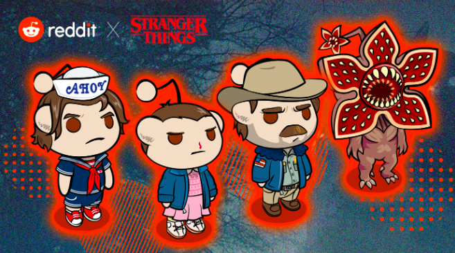 Reddit collabora con Netflix per offrire ai Redditor avatar personalizzati ispirati a “Stranger Things” article-post