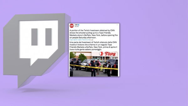 Quanto ci ha messo Twitch a rimuovere la diretta del massacro di Buffalo?