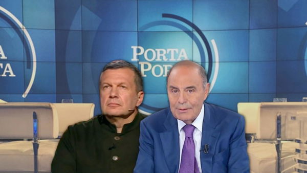 Come Bruno Vespa è riuscito ad andare in onda anche sul primo canale russo