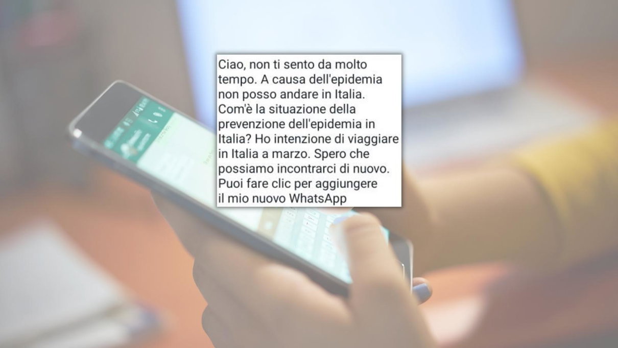 Il grande ritorno della truffa via WhatsApp “Ciao, non ti sento da molto tempo…” article-post