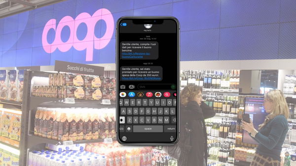 No, la Regione Lazio non ti ha inviato 350 euro di buono spesa alla Coop