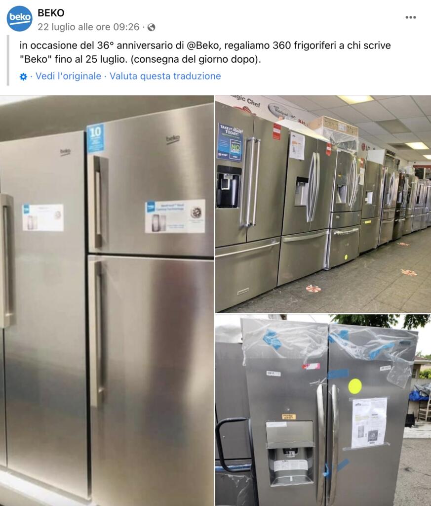 Beko regala frigoriferi