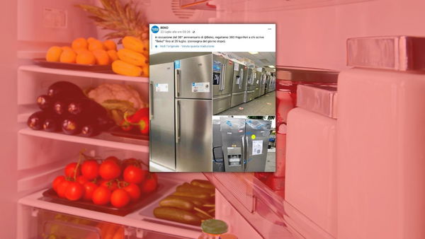Beko non sta regalando frigoriferi a chi scrive “Beko” nei commenti ai suoi post Facebook