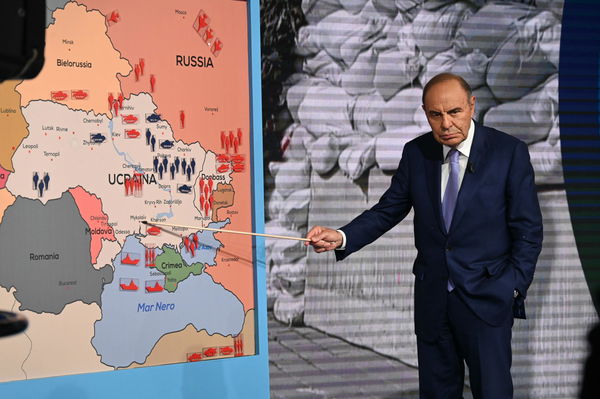 Il video di “Porta a Porta” che ha reso celebre Bruno Vespa in Ucraina