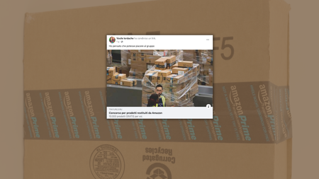 No, Amazon non ha indetto un concorso per regalare 10mila prodotti restituiti article-post