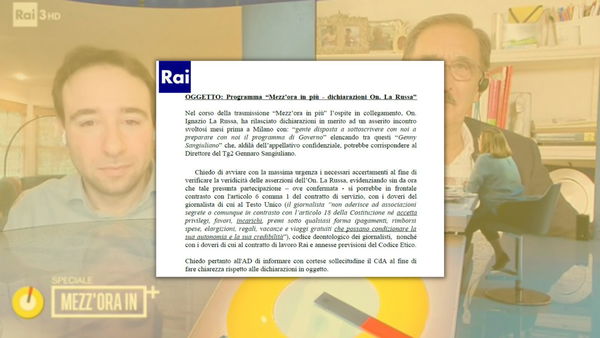 «Serve un chiarimento sulle dichiarazione dell’on La Russa su Sangiuliano»
