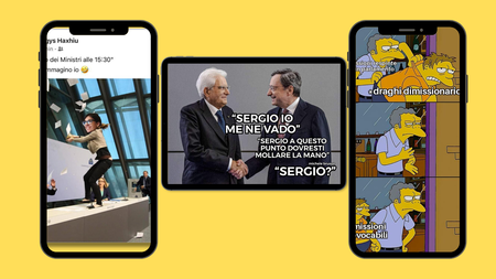 Che ce frega della crisi di governo, tanto c’abbiamo i meme article-post
