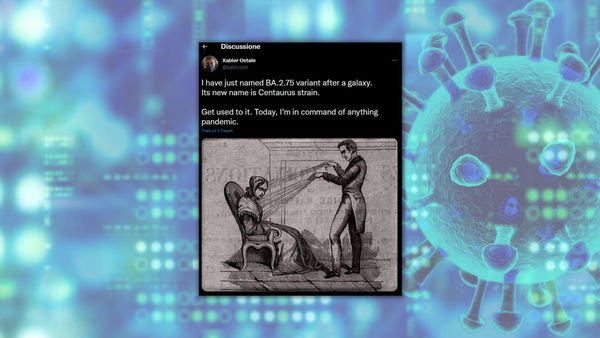 Sui social si può battezzare una variante del Covid (Centaurus) assegnando un nome che tutti utilizzano