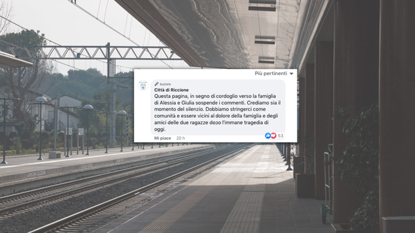 Il comune di Riccione ha limitato i commenti al post di cordoglio per Alessia e Giulia