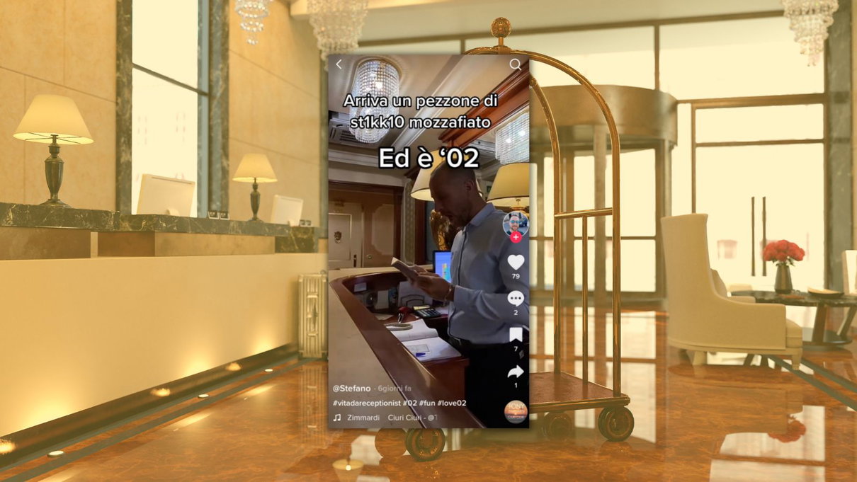 Il receptionist fa TikTok sessisti sulle clienti, bloccate le recensioni sulla pagina Tripadvisor dell’albergo article-post