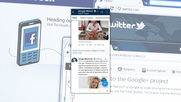 Twitter e Facebook hanno rimosso il video dello stupro di Piacenza dalle bacheche di Giorgia Meloni