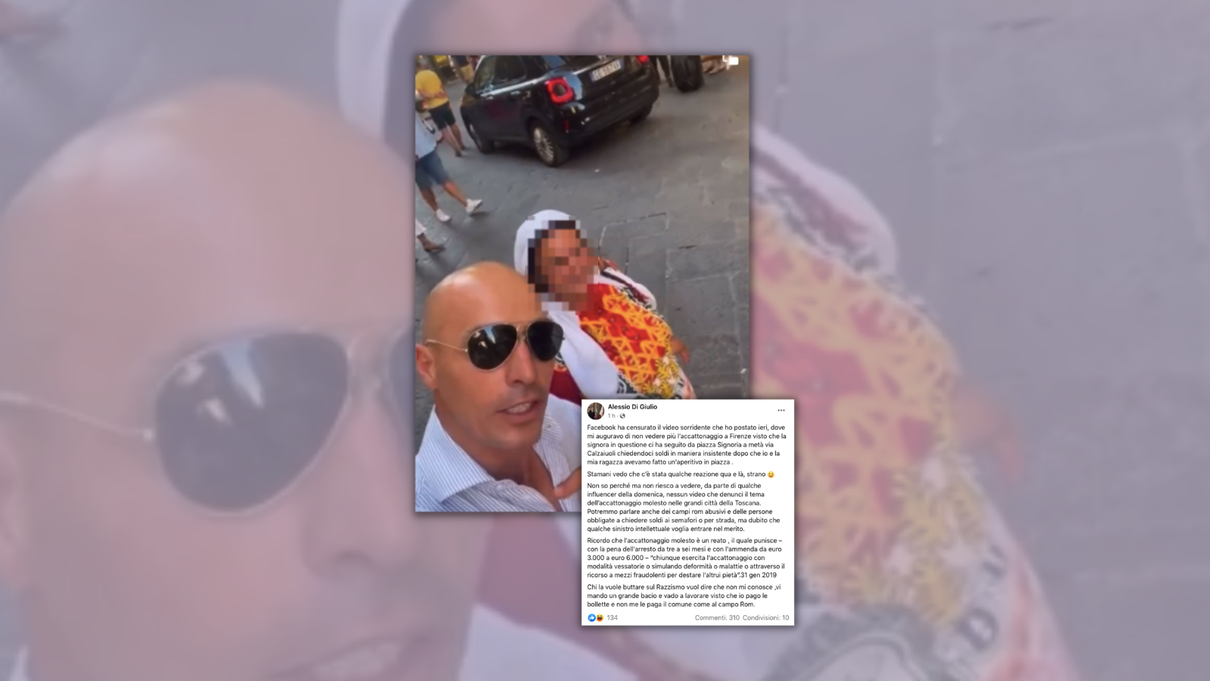 La denuncia al leghista Di Giulio per il video (rimosso) su Facebook con la donna rom article-post