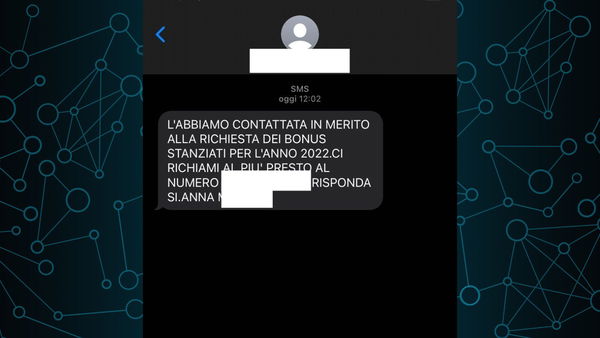 La storia dell’SMS sospetto in merito alla “richiesta di bonus statali”
