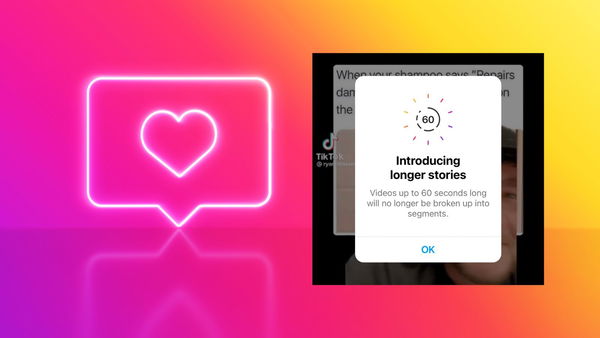 Instagram sta lanciando la sua funzione “longer stories”: le Storie potranno durare più di 15 secondi