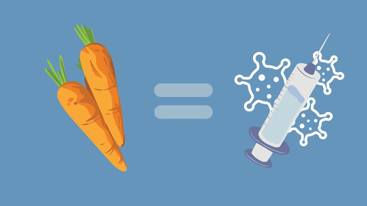 L’emoji della carota inganna l’algoritmo di FB e nasconde la disinformazione sui vaccini article-post
