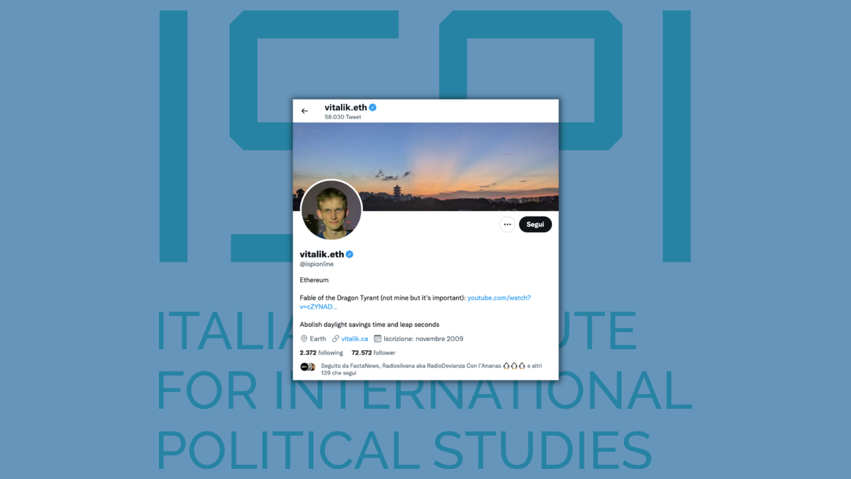 Anche l’account Twitter di Ispi ha subito la stessa sorte del MITE article-post