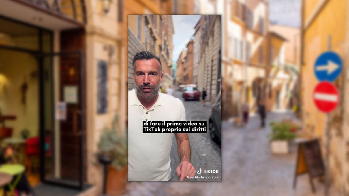 Il PD sceglie il volto di Zan per sbarcare su TikTok article-post
