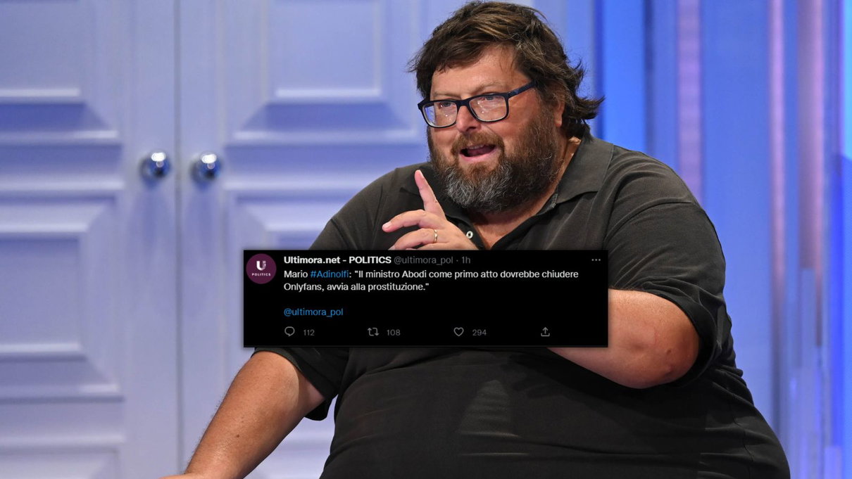 Adinolfi chiede al ministro Abodi (Gioventù e Sport) di far chiudere Onlyfans article-post