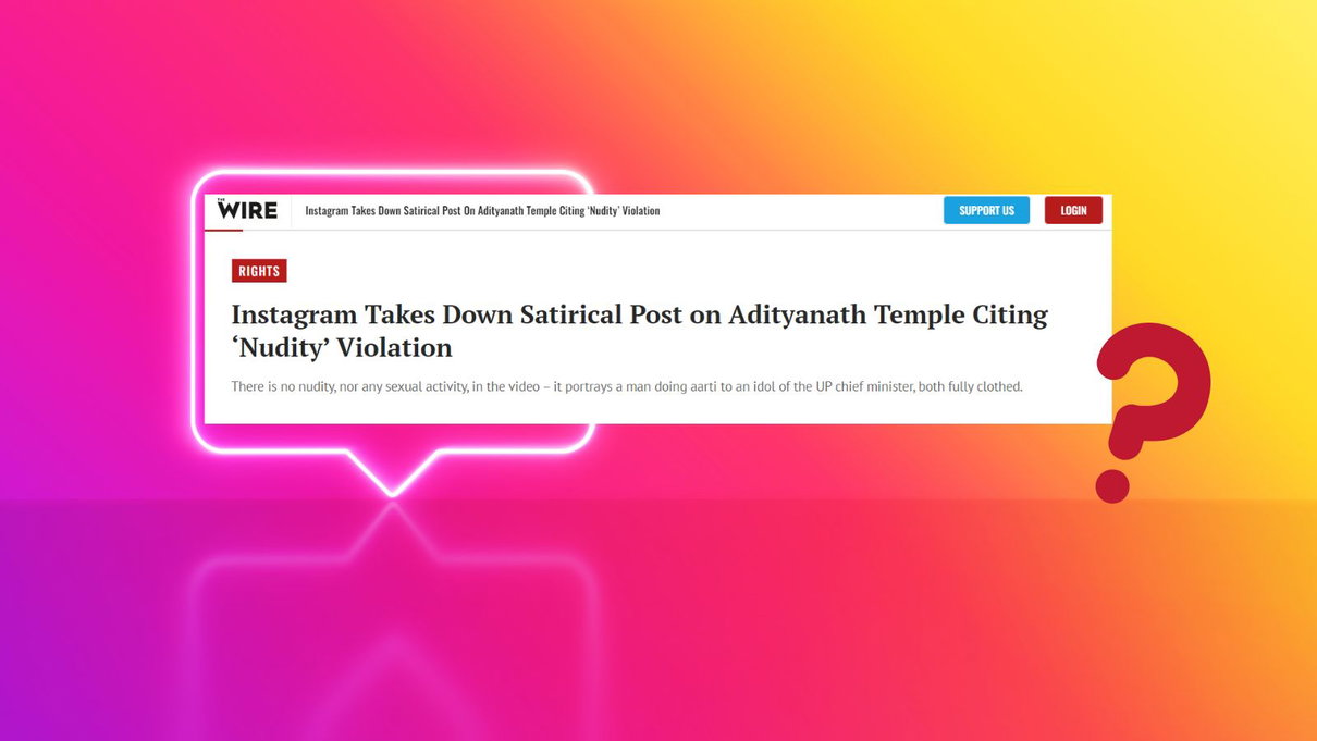 La storia delle accuse di The Wire contro Instagram sulla moderazione dei contenuti article-post