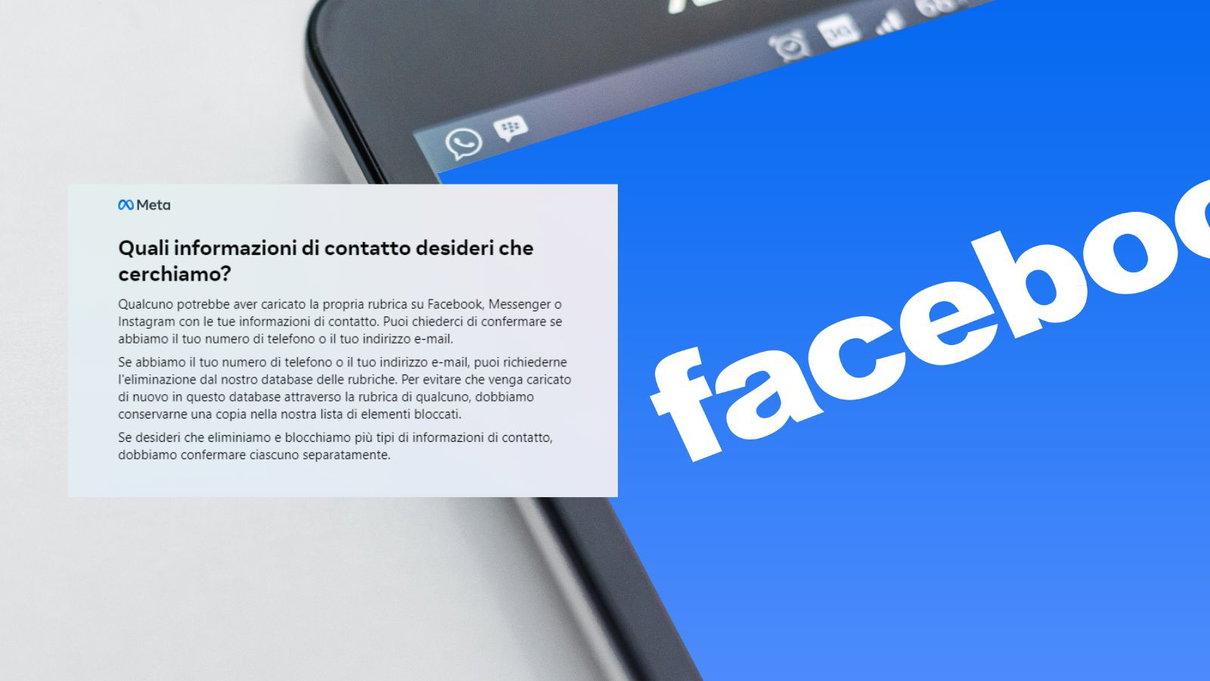 Meta potrebbe avere le tue informazioni di contatto. Perché e come fare per chiedere di rimuoverle? article-post
