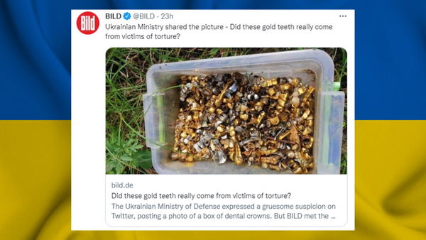 La vera storia dei denti d’oro trovati in una camera di tortura in Ucraina