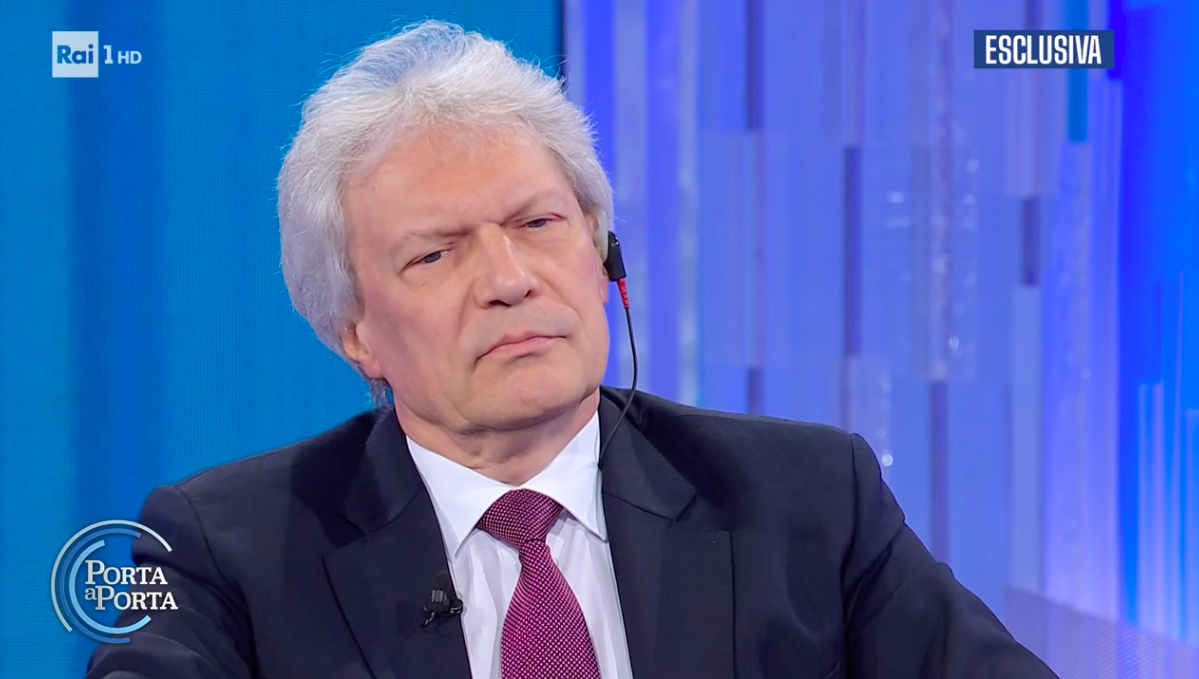 La prova di Vespa di fronte all’ambasciatore russo Razov article-post