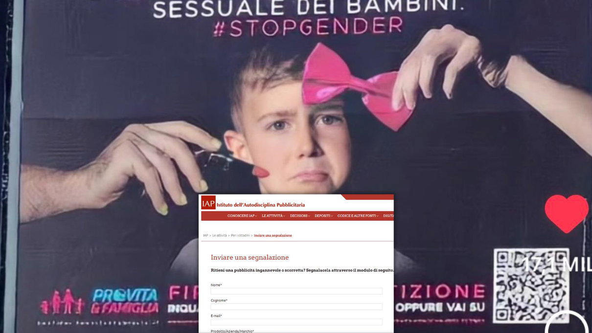 Come segnalare rapidamente online i cartelloni pubblicitari discriminatori article-post