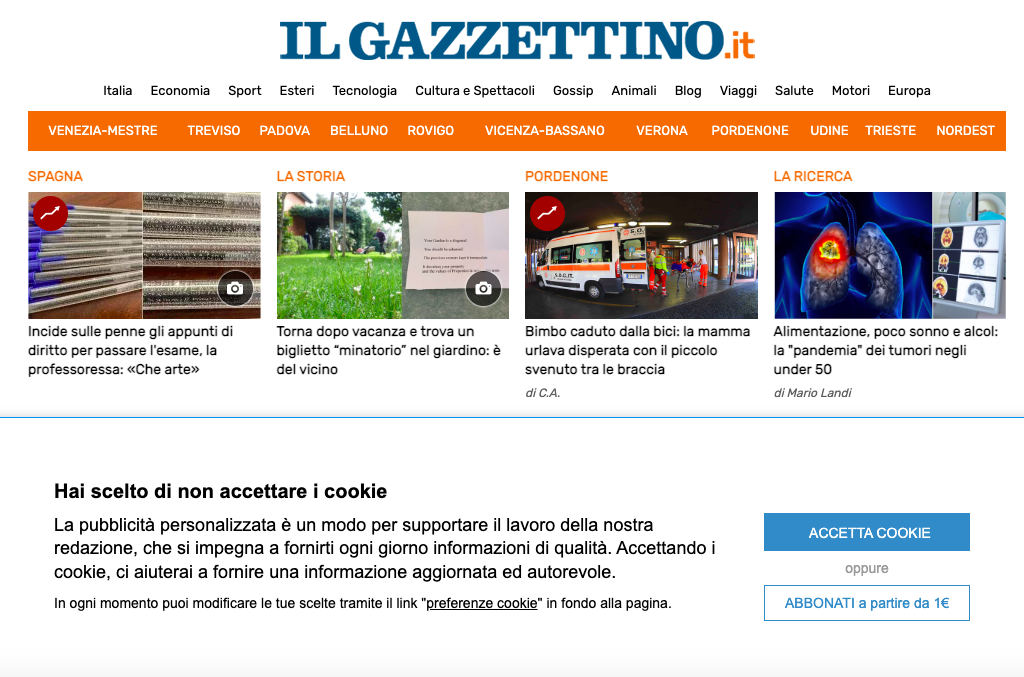 cookies il gazzettino